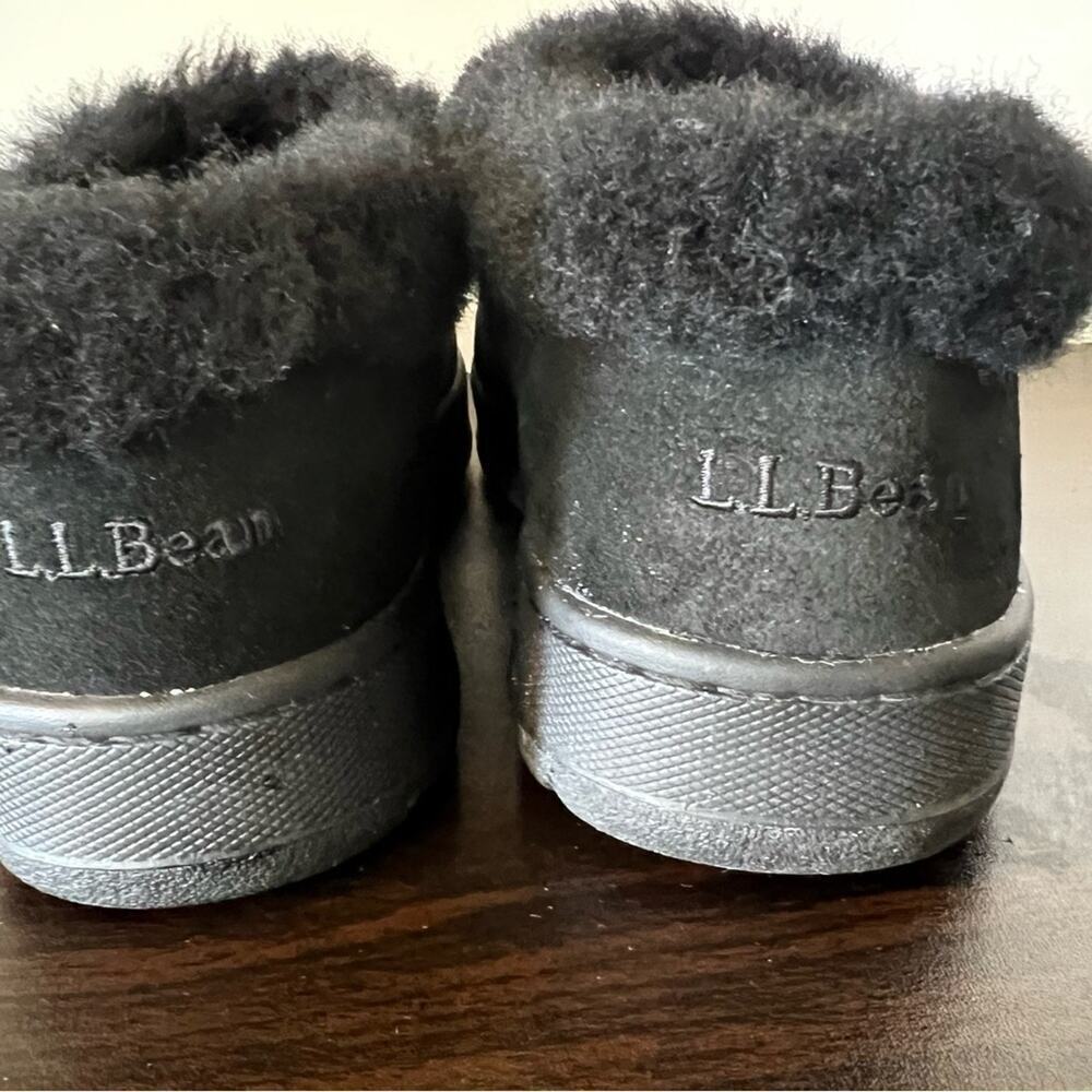 LL BEAN WOMENS LEATHER SHOE SIZE 9 WORN ONCE - Picture 5 of 7